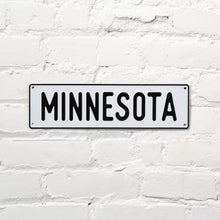 Load image into Gallery viewer, Minnesota Aluminum Sign
