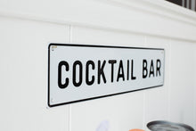 Load image into Gallery viewer, Cocktail Bar Aluminum Sign
