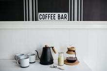 Load image into Gallery viewer, Coffee Bar Aluminum Sign
